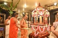 Devi Pujana and Shivarpana of Pushpa Ratha at SCM Shirali (11 Oct 2024)
